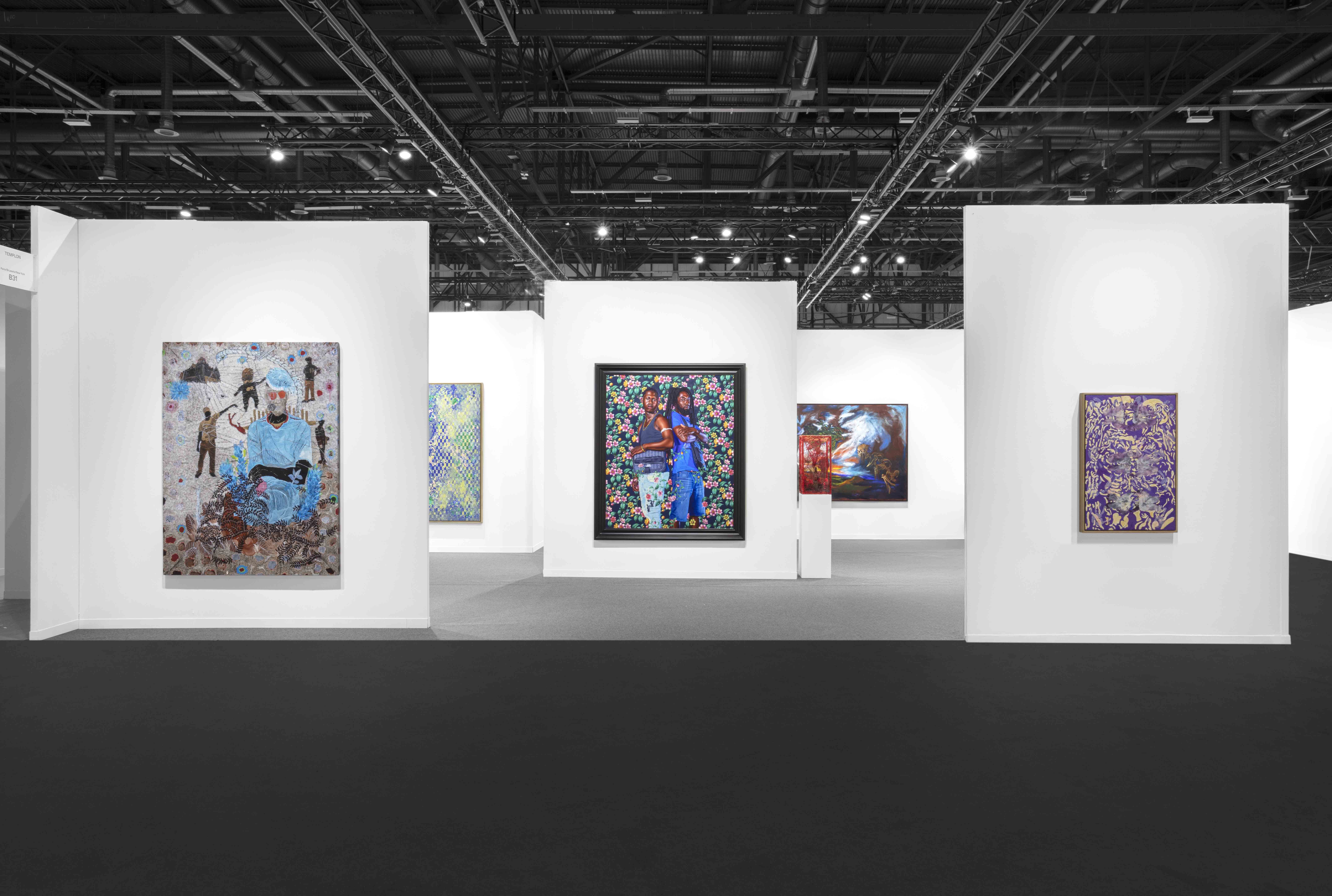 Vue d'ensemble du stand à Art Genève, 2026.