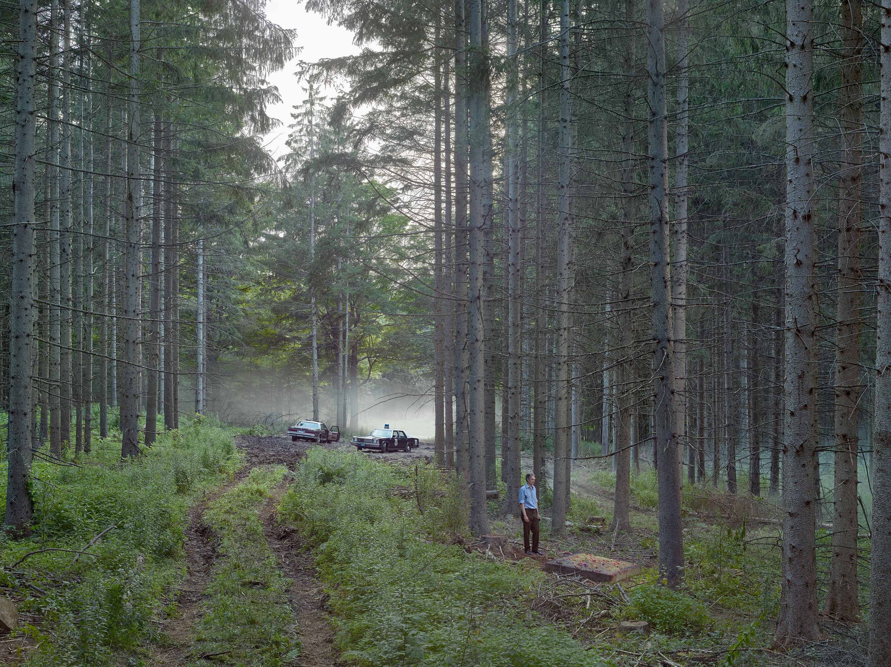 Gregory Crewdson, The Mattress (Cathedral of the Pines), 2012-2014, Digital pigment print, 106 x 138,5 cm