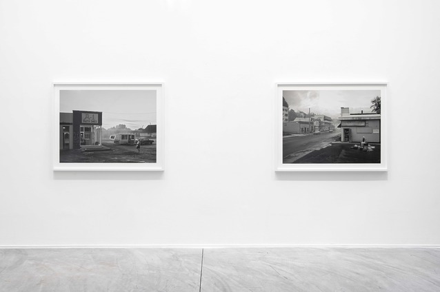 Exhibition view of Eveningside, at the gallery TEMPLON, Brussels with some artworks by Gregory Crewdson.