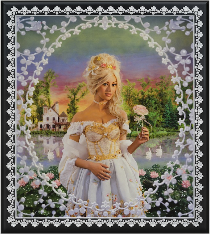 Pierre et Gilles, Marie Antoinette, le hameau de la reine (Zahia Dehar), 2014