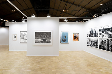 View of TEMPLON's booth at Drawing Now Paris 2026.