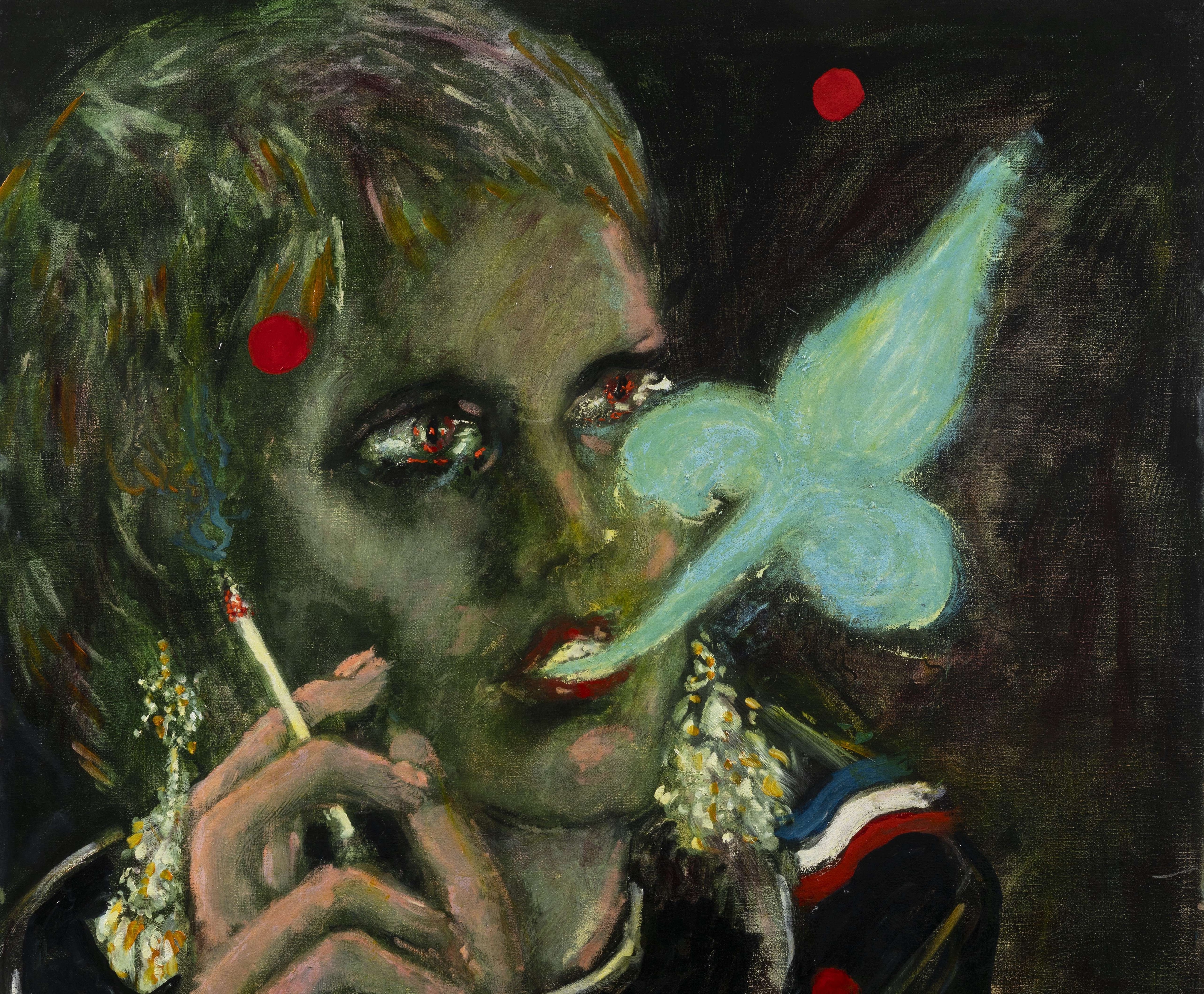 JAN VAN IMSCHOOT La joie des vierges, 2017 Huile sur toile | Oil on canvas 130 × 110 × 2.7 cm — 51 1/4× 43 1/4× 1 in. cropped