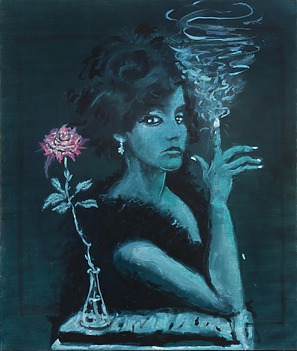 JAN VAN IMSCHOOT Colette, 2025 Huile sur toile | Oil on canvas 130 × 110 cm — 51 1/4× 43 1/4in.