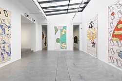 Claude Viallat, TEMPLON, Bruxelles, 2026. Vue d'exposition.