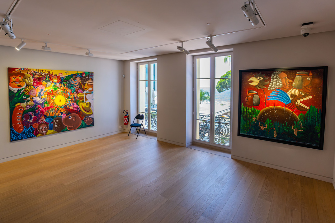 Mirages du monde, les peintures d’Hervé Di Rosa – La Malmaison, Cannes