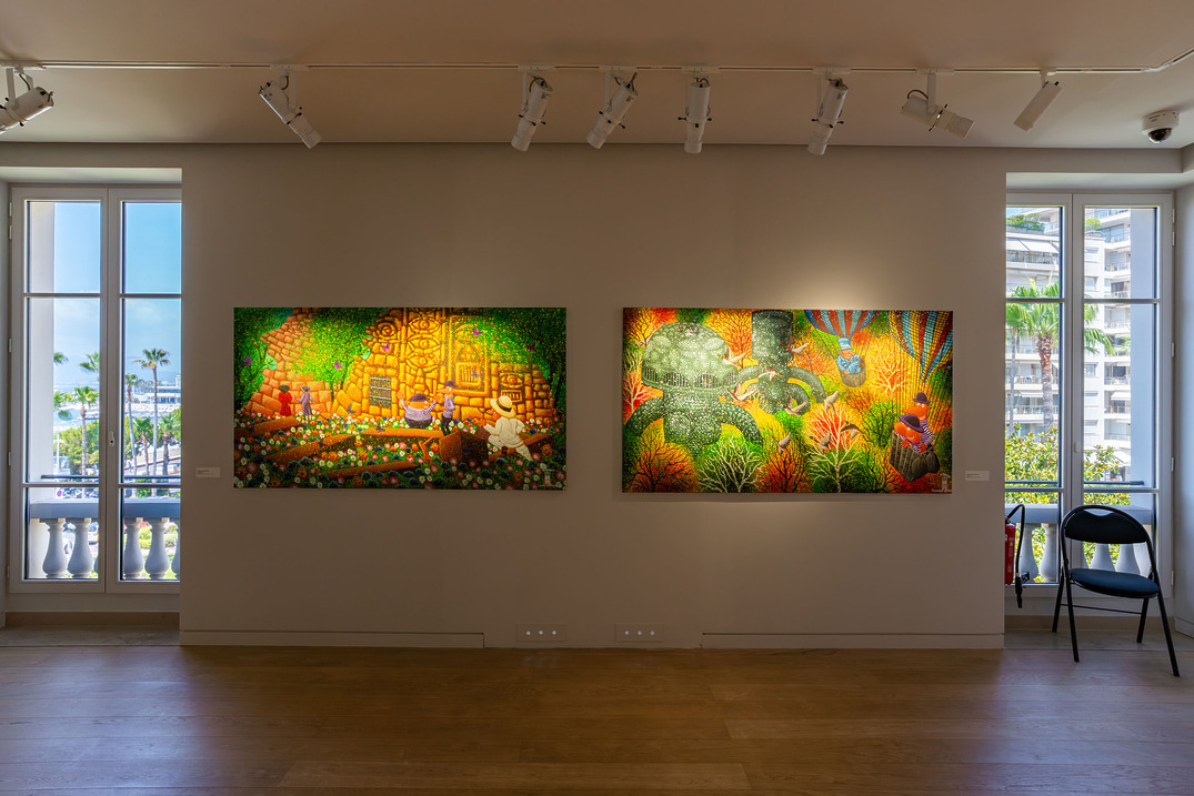 Mirages du monde, les peintures d’Hervé Di Rosa – La Malmaison, Cannes